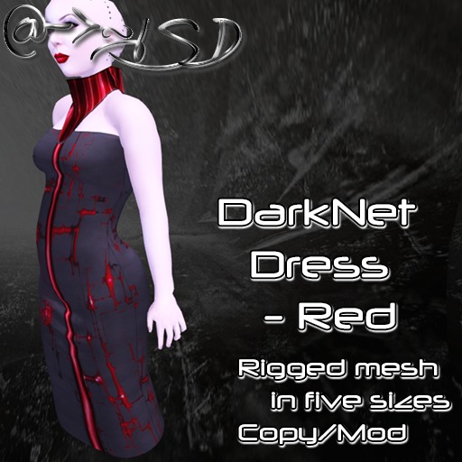 @->~ISD DarkNet Dress ~ Red [Wear]