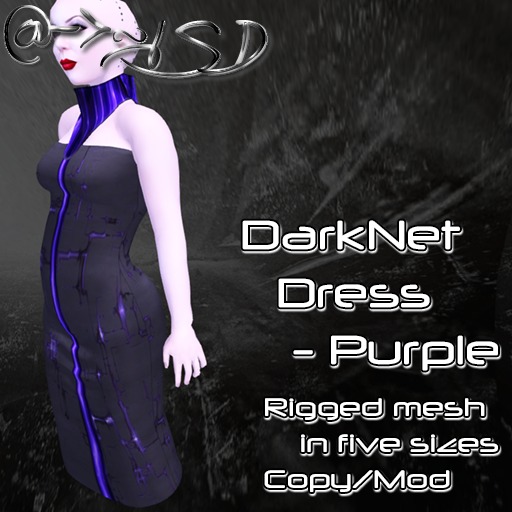 @->~ISD DarkNet Dress ~ Purple [Wear]