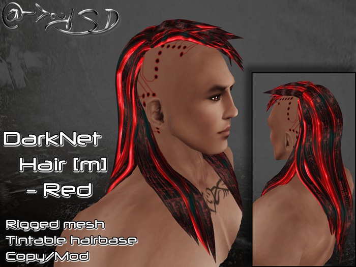 @->~ISD DarkNet Dress ~ Blue [Wear]