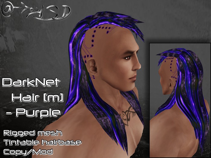 @->~ISD DarkNet Dress ~ Blue [Wear]
