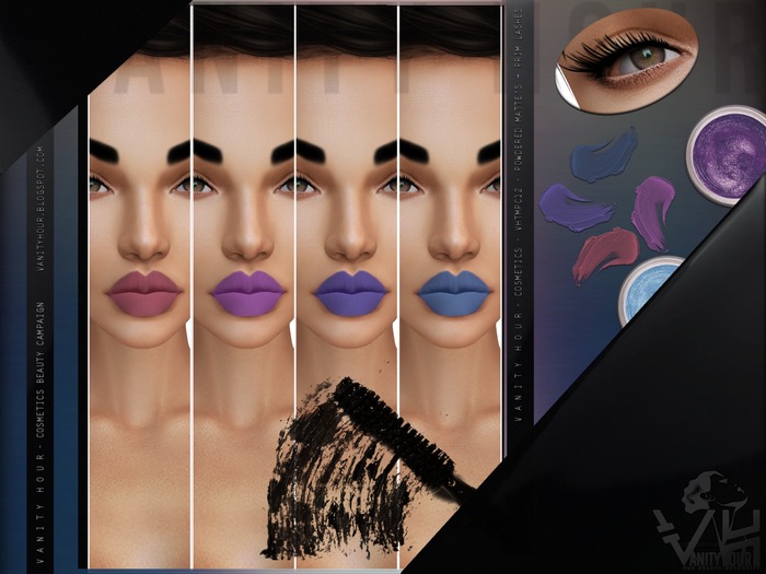 VHTMPC12: POWDERED MATTE'S + PRIM LASHES