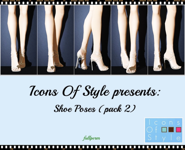 IOS Shoe Poses  -  Pack 2 (fullperm)