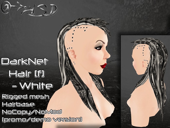 @->~ISD DarkNet Dress ~ Blue [Wear]