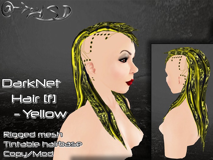 @->~ISD DarkNet Dress ~ Blue [Wear]