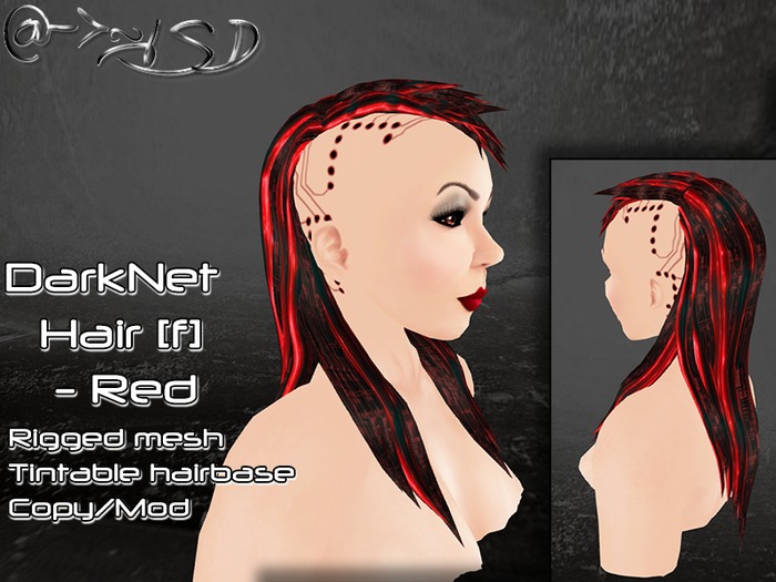 @->~ISD DarkNet Dress ~ Blue [Wear]