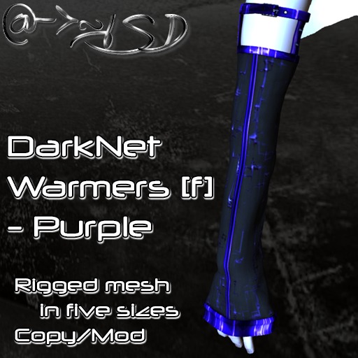 @->~ISD DarkNet Warmers ~ Purple [Wear]