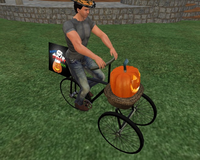 Pumpkin Tricycle