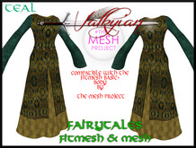 ~Valkyrian~ Fairytale TEAL "FitMesh/MESH"