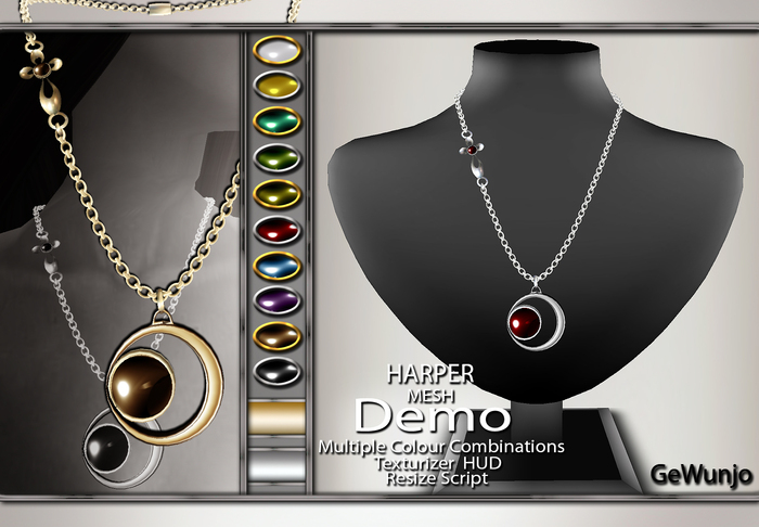 GeWunjo : HARPER necklace DEMO