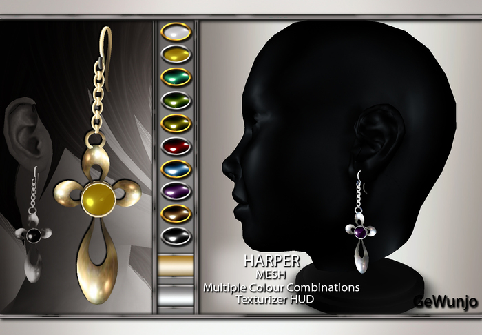 GeWunjo : HARPER earrings