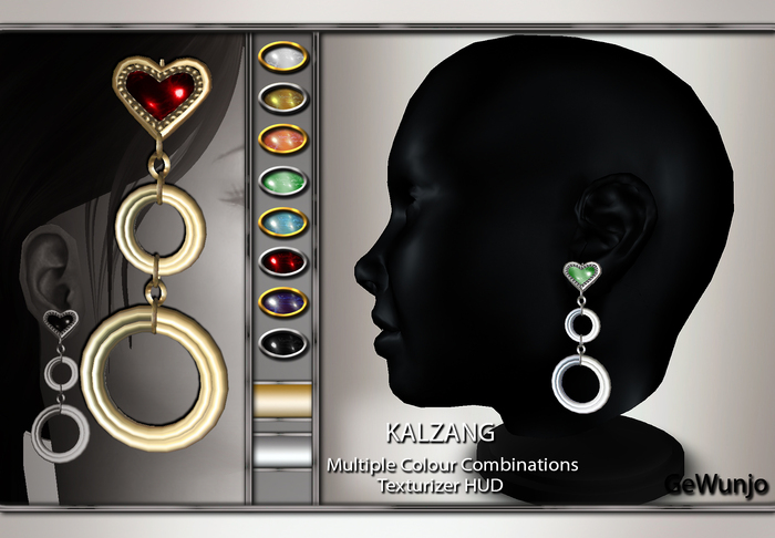 GeWunjo : KALZANG earrings