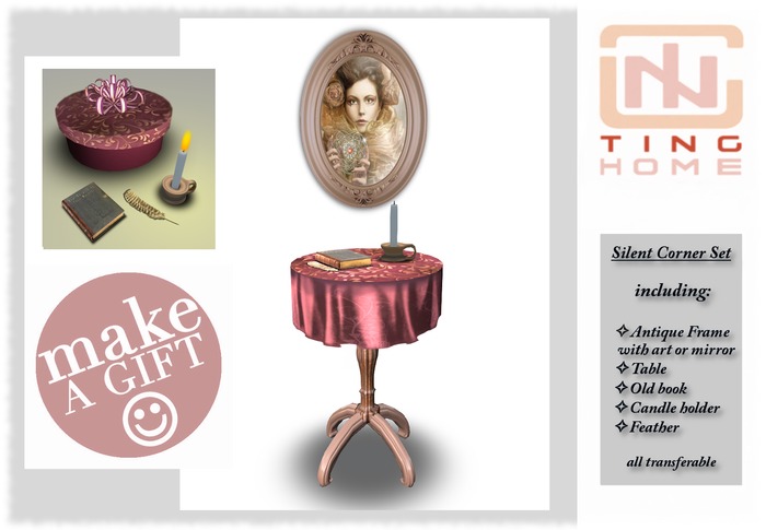 .:TGH Silent Corner Set "Madame Rose"