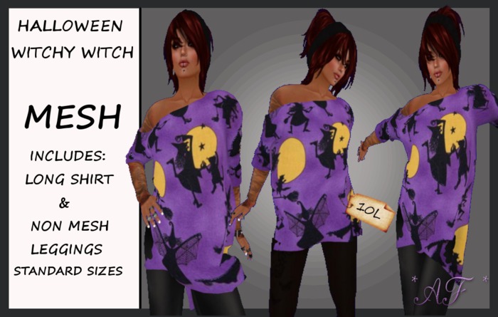 *AF* HALLOWEEN WITCHY WITCH LADIES