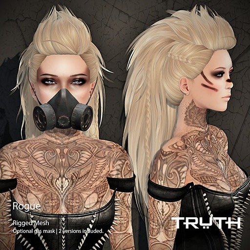 TRUTH HAIR Rogue (Mesh Hair) - DEMO