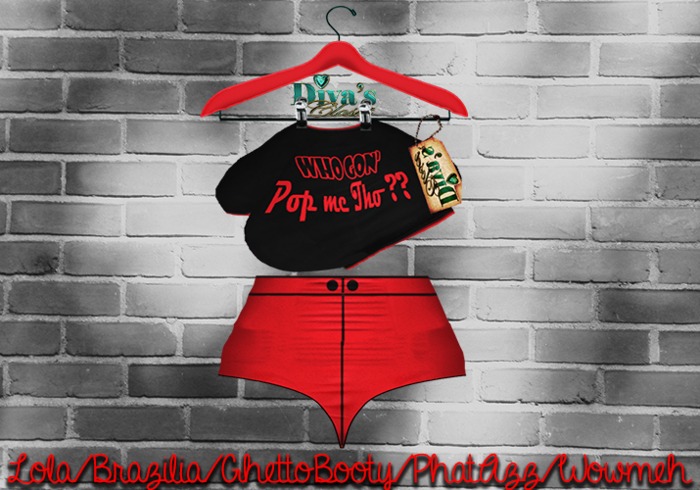 .:::Diva's Closet Rude As F**k OutFit(Teal)::.