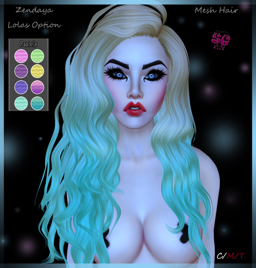 Suicide Gurls - Zendaya Hair - Pastels