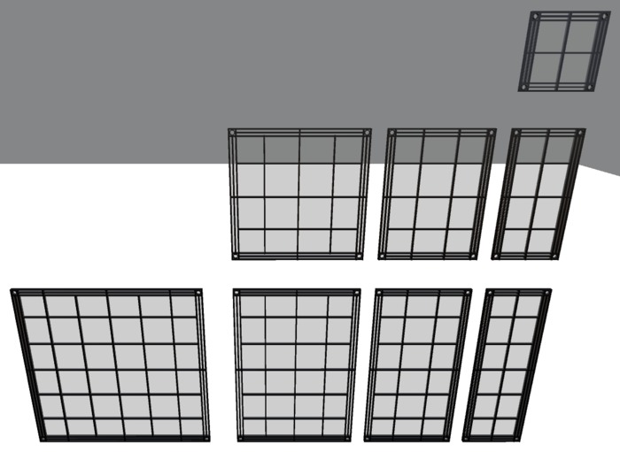 *WS* Kilburn Windows (Mesh, 1 LI/1 Prim Each, FULL PERM)