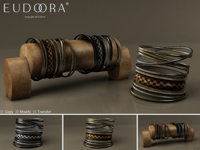 Eudora 3D Karnamak Bracelets / Copy / Boxed