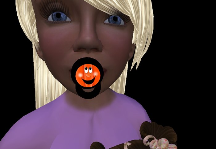 Pumpkin Halloween Paci