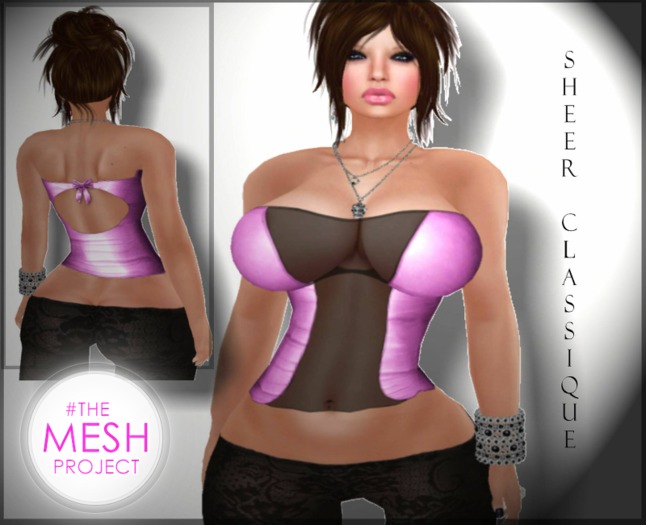WC Sheer Classique Top Pink TMP