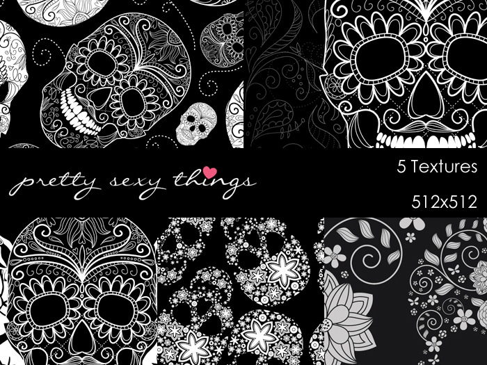 More Sugar Skulls - Full Perm PST