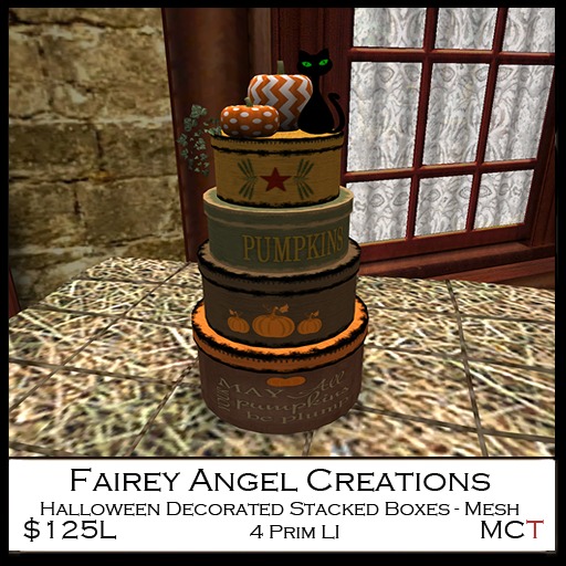 FAC Halloween Stacked Boxes Crated 125L