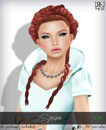 [RA] Sansa Hair - Reds 