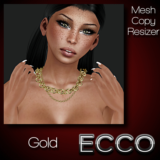 .:ECCO:. Chunky Necklace Set - Gold