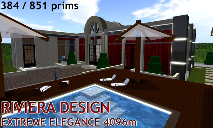 DREAMHOME EXTREME ELEGANCE 4096m / 4096 LUXURY HOUSE - RIVIERA DESIGN / PREFABS HOUSES