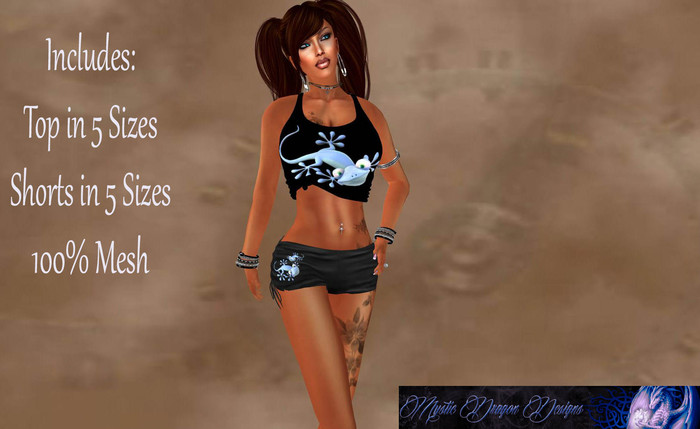Blue Gecko Outfit