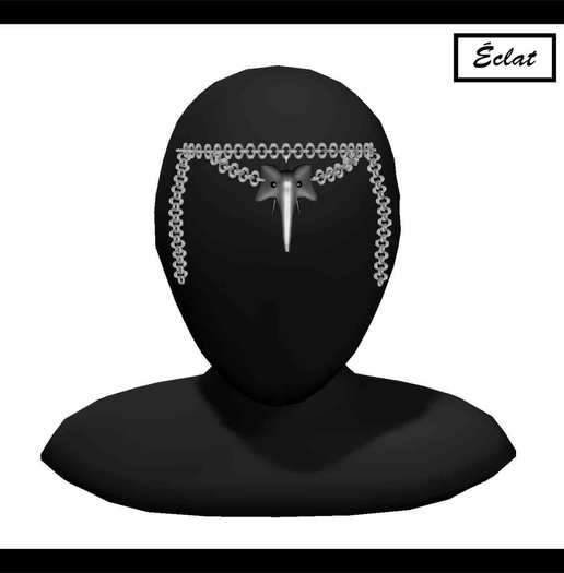*[Eclat]* Ganesh Forehead ChainV2_Silver