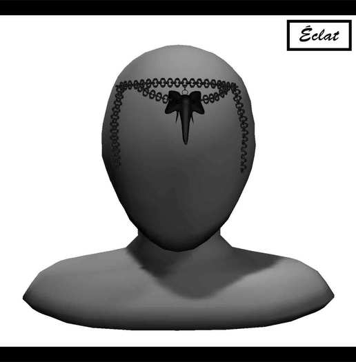 *[Eclat]* Ganesh Forehead ChainV2_Titanium
