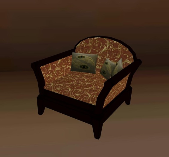 HHVET Victoriana - 2 Prim Victorian Lounge Chair