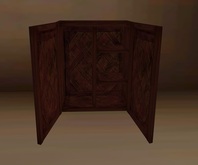 HHVET Victoriana- 1 Prim Cabinet (Lattice Wood)