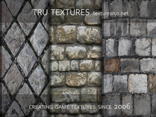12030: Nov 09 - 10 x Seamless Medieval Stone Textures Volume Two 1024 x 1024 Pixels 