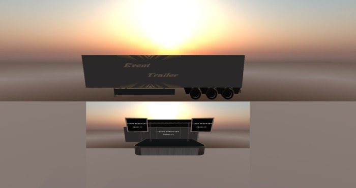 Event-Stage-Trailer / Event-Buehnen-Auflieger