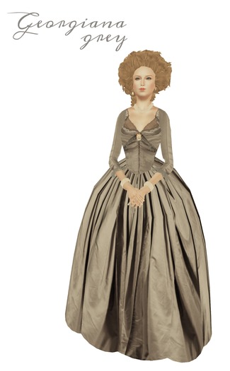 Meran-Tille: Robe a l'Anglaise: Georgiana Grey