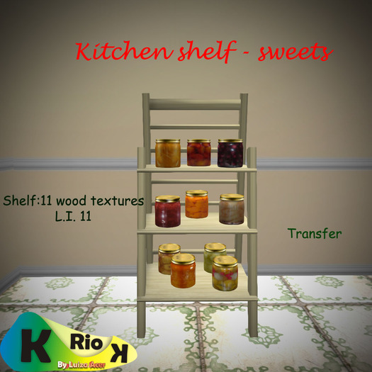 Kitchen shelf - sweets