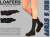 Rei's Stuff - Loafers for Kemono Humanfeet