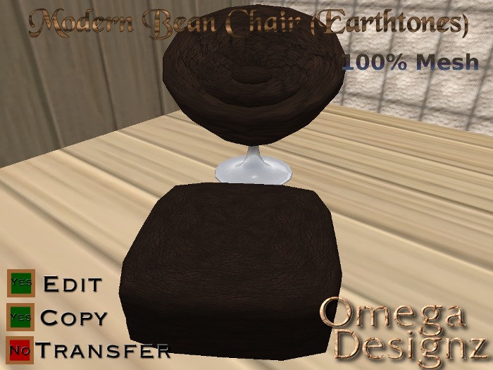 Modern Chair  Autumn Leaf  (Mesh)