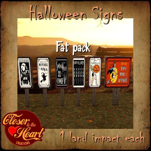 Halloween Signs Fat Pack BOXED