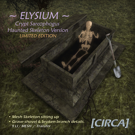 [CIRCA] - "Elysium" - Crypt Sarcophogus - Haunted (Limited Edition)