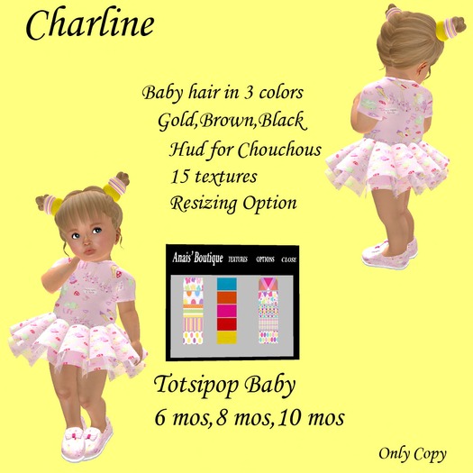 Totsipop Hair Charline DEMO