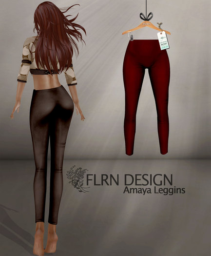 [FLRN] Amaya Leggings Red