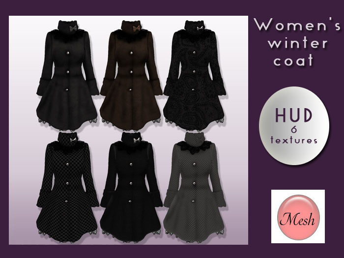 Women's winter coat Mesh