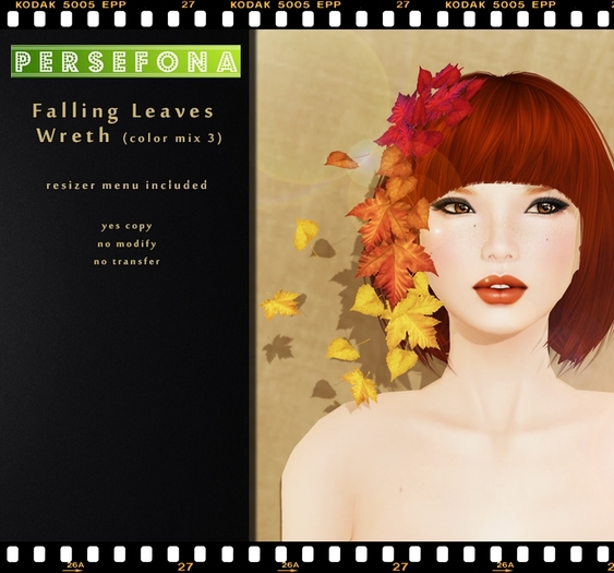 Persefona Falling Leaves Wreath (mix3)