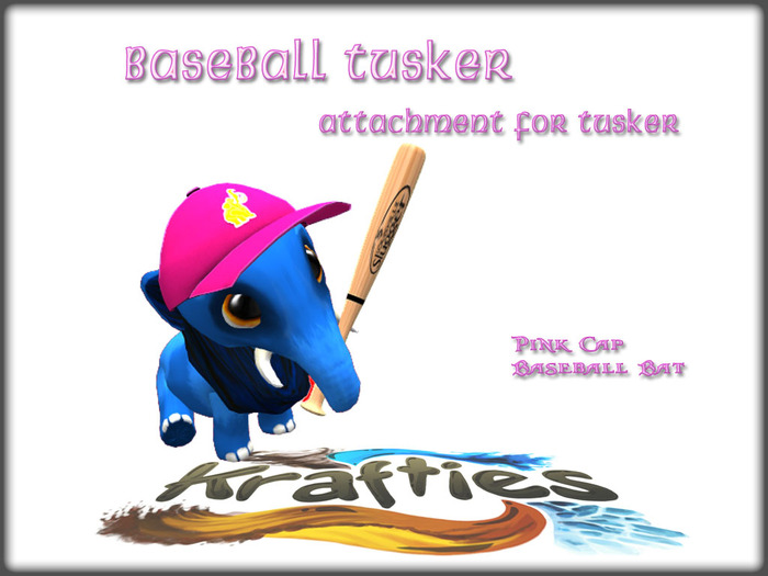 Baseball Tusker pink