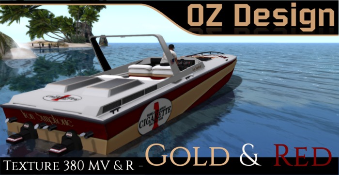 Paint Bandit 380 Gold & Red