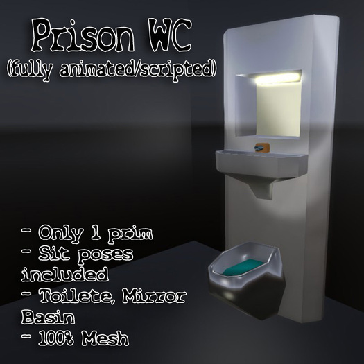 TCell Prison Toilet 2 (Pillar Shape)