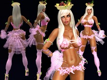 PINK SALSA OUTFIT WOMAN